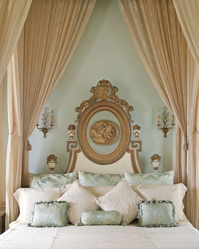 French-style master bedroom