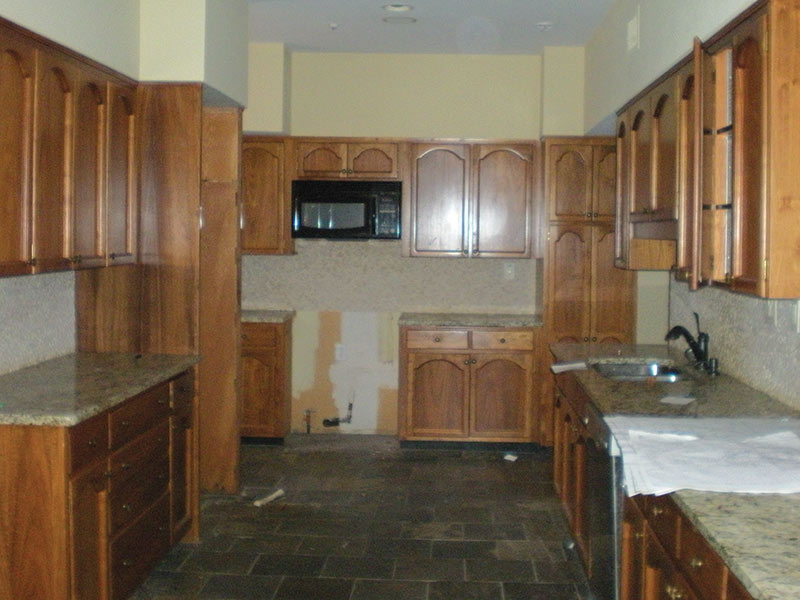 dilapidated kitchen